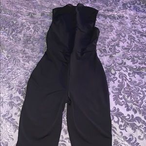 Black romper sexy fit